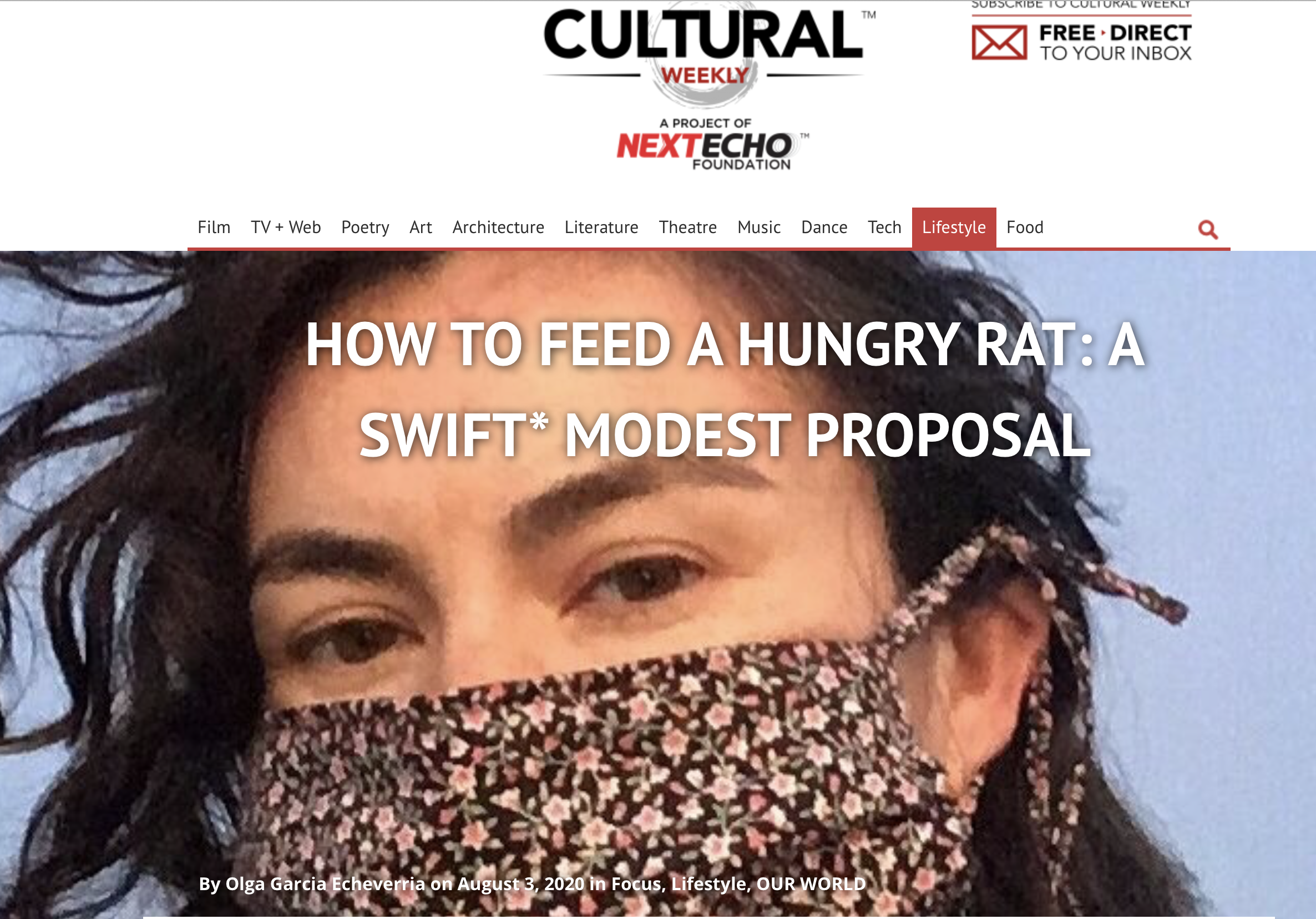 HOW TO FEED A HUNGRY RAT: A SWIFT* MODEST PROPOSAL